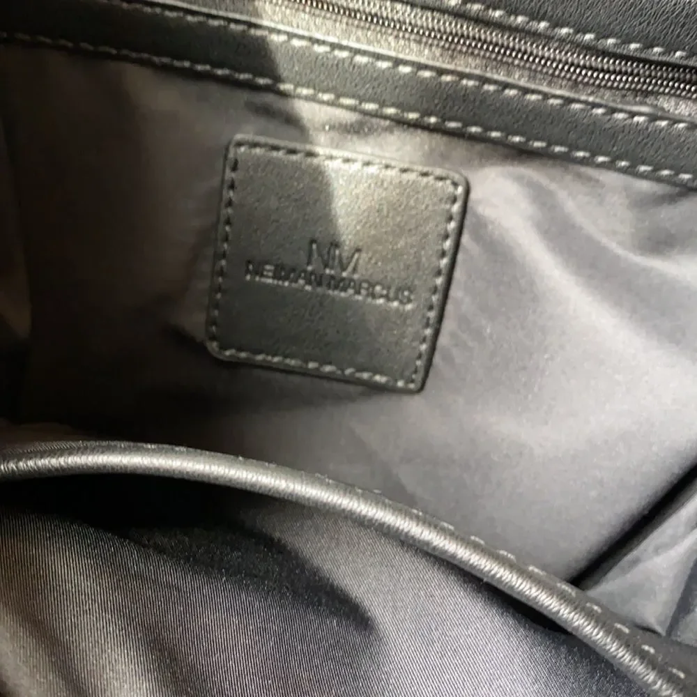 NWOT Neiman Marcus Megan FauxFur Backpack - Picture 5 of 5